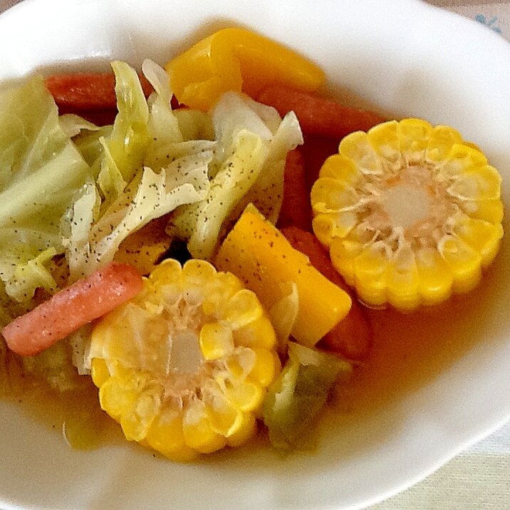 炊飯器 Tacookでトウモロコシの野菜スープ レシピ 作り方 By ピー太郎105 楽天レシピ 炊飯器 Tacookでトウモロコシの野菜スープ レシピ 作り方 By ピー太郎105 楽天レシピ
